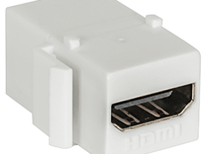 HDMI Intellinet Inline Coupler, Tipo Keystone, HDMI Hembra, Blanco HEMBRA A HEMBRA BLANCO