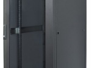 GABINETE RACK CERRADO 19 26U PUERTA CRISTAL 600X800 DESARMADO