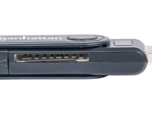 Manhattan Lector de Memoria, USB 3.0, 5000 Mbit/s, Negro EN 1.