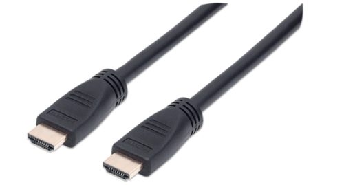 Manhattan Cable HDMI Macho - HDMI Macho, 8 Metros, Negro ETHERNET 3D 4K M-M VELOCIDAD 2.0