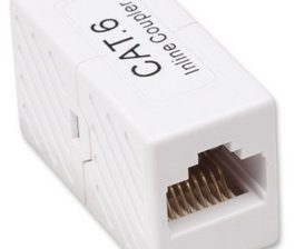 Intellinet Acoplador Modular Categoría 6, RJ-45, Blanco UTP RED BLANCO