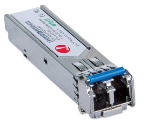 Intellinet Módulo Transceptor SFP 545006, Alámbrico, 1000 Mbit/s, 840nm, 550m FIBRA OPTICA LC 1000BASE-SX 550M
