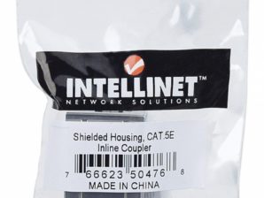 Acoplador Intellinet Modular Cat5e, RJ-45, Plata UTP FTP RED METALICO
