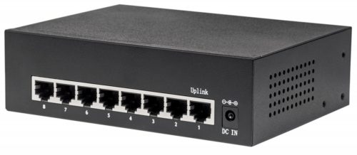 Switch Intellinet Gigabit Ethernet 561204, 8 Puertos 10/100/1000Mbps, 16 Gbit/s, 4096 Entradas GIGABIT RJ45 60W 30W/PUERTO