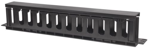 Organizador Intellinet de Cables Horizontal, 1U, RJ-45, Negro RJ45 RED UTP RACK 19 1U PLASTICO