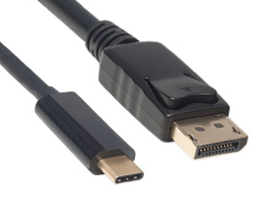 Manhattan Cable USB C Macho - DisplayPort Macho, 2 Metros, Negro USB-C 3.1 A DISPLAYPORT 2.0M 4K M-M