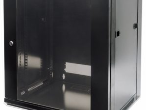 Gabinete Intellinet para Pared 19", 15U, hasta 60Kg, Negro MONTAJE PARED 570X600 DESARMADO