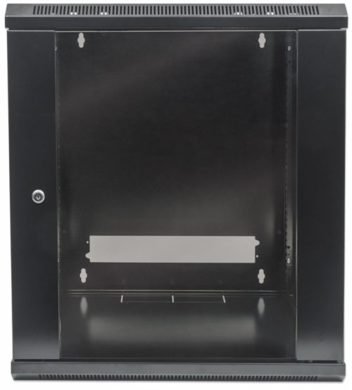 Gabinete Intellinet para Pared 19", 15U, hasta 60Kg, Negro MONTAJE PARED 570X600 DESARMADO