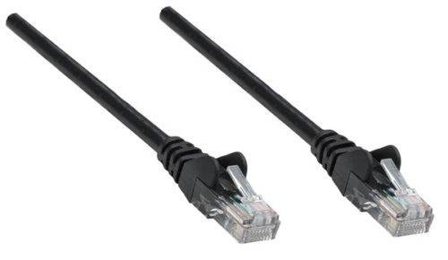 Cable Patch Intellinet Cat6a STP RJ-45 Macho - RJ-45 Macho, 1 Metro, Negro 0.90M SFTP BLINDADO NEGRO