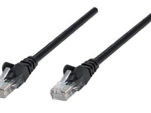 Intellinet Cable Patch Cat6a STP RJ-45 Macho - RJ-45 Macho, 3 Metros, Negro 3.0M SFTP BLINDADO NEGRO