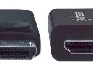 Manhattan Cable DisplayPort Macho - HDMI Macho, 1.8 Metros, 4K, Negro 1.8M