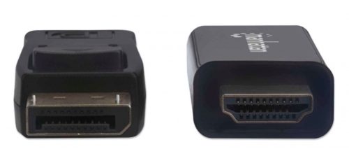 Manhattan Cable DisplayPort Macho - HDMI Macho, 1.8 Metros, 4K, Negro 1.8M