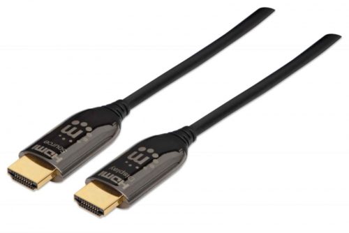 Cable Manhattan HDMI Plenum, HDMI Macho - HDMI Macho, 30 Metros, Negro 30.0M