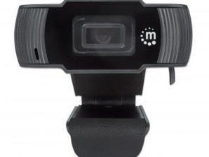 Manhattan Webcam 462006, 2MP, 1920 x 1080 Pixeles, USB 2.0, Negro 2 MPX USB PLUG AND PLAY