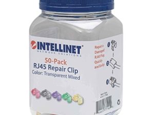 Clip Intellinet - Para RJ-45 - Varios Colores - 50 Piezas 50 PZAS
