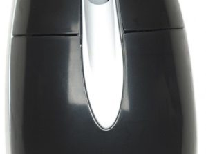 Mouse Manhattan Óptico MH3, Alámbrico, 1000DPI, USB, Diseño Clásico NERO-PLATA