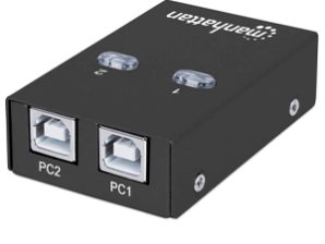 MUX USB 1:2 COMPARTE 1 DISP A 2PC