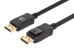 CABLE DISPLAYPORT 1.0M 8K M-M N EGRO 8K60HZ 4K120HZ