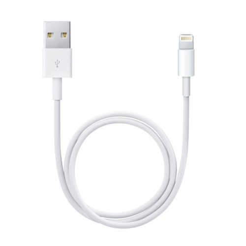 Cable Apple USB 2.0 A Macho - Lightning, 50cm, Blanco BLANCO
