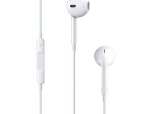 Audífonos Apple EarPods con Control Remoto, Alámbrico, 3.5mm, Blanco .