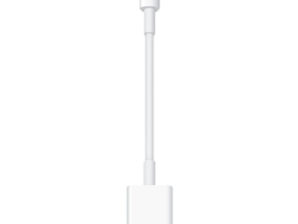 Adaptador Apple Lightning Macho - USB 2.0 Hembra, Blanco para iPad, Cámara Digital, iPad mini USB PARA CAMARA