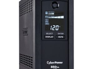 No Break CyberPower CP850AVRLCD, 510W, 850VA, 9 Contactos 850VA/510W LCD AVR MINITORRE COAX
