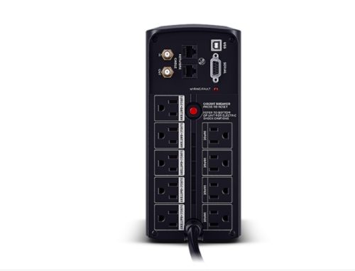 No Break CyberPower CP850AVRLCD, 510W, 850VA, 9 Contactos 850VA/510W LCD AVR MINITORRE COAX