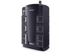 No Break CyberPower Standby, 255W, 425VA, Entrada 96-140V, Salida 120V, 8 Contactos 425VA/255W STANBY 8CONT USB/RJ11 12