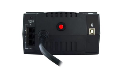 No Break CyberPower Standby, 255W, 425VA, Entrada 96-140V, Salida 120V, 8 Contactos 425VA/255W STANBY 8CONT USB/RJ11 12