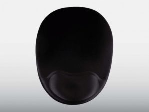 Perfect Choice Mousepad con Descansa Muñecas de Gel, 20x26cm, Grosor 2mm, Negro ERGONOMICO ANTIDERRAPANTE INOLORO