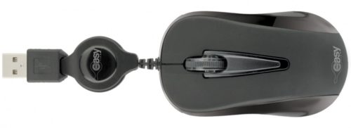 Mini Mouse Perfect Choice Óptico Easy Line 993346, Alámbrico, USB, 1000DPI, Negro PC EASY LINE