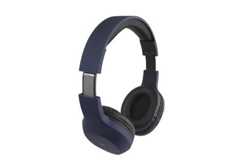 Perfect Choice Audífonos con Micrófono PC-116769, Bluetooth, Inalámbrico, USB, Negro/Azul BT AZUL