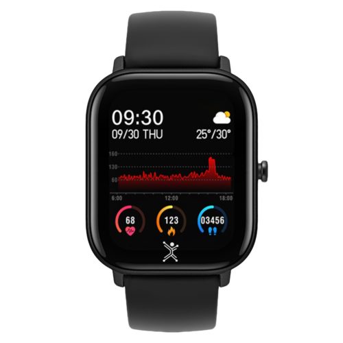 Perfect Choice Smartwatch Karvon Watch, Touch, Bluetooth, Android/iOS, Negro HEART RATE § SPORTS