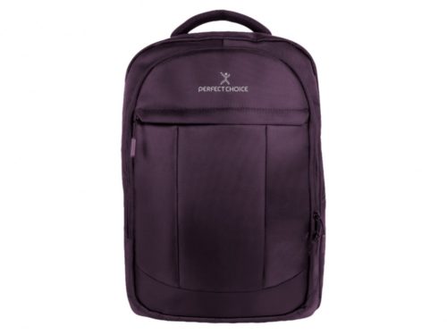 Perfect Choice Mochila de Poliéster Auden para Laptop 17", Morado .