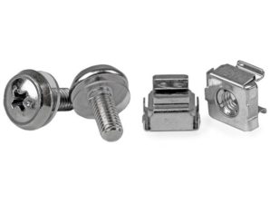 StarTech.com Pack de 50 Tornillos de Montaje y Tuercas Enjauladas M5 para Rack Gabinete de Servidores MONTAJE Y TUERCAS ENJAULADAS M5 .