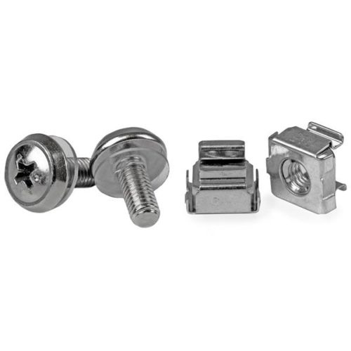 StarTech.com Pack de 50 Tornillos de Montaje y Tuercas Enjauladas M5 para Rack Gabinete de Servidores MONTAJE Y TUERCAS ENJAULADAS M5 .