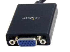 StarTech.com Adaptador Mini DisplayPort - VGA, Negro MINI DISPLAYPORT DP A VGA