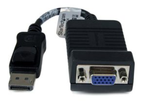 StarTech.com Cable DisplayPort Macho - VGA, 25cm, Negro DISPLAYPORT A VGA HEMBRA 1920X12.0