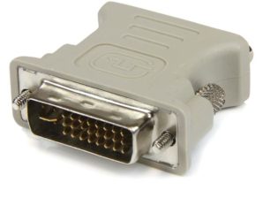 StarTech.com Adaptador Conversor DVI-I a VGA, DVI-I Macho - DB15 Hembra, Blanco VGA HD15 BLANCO .