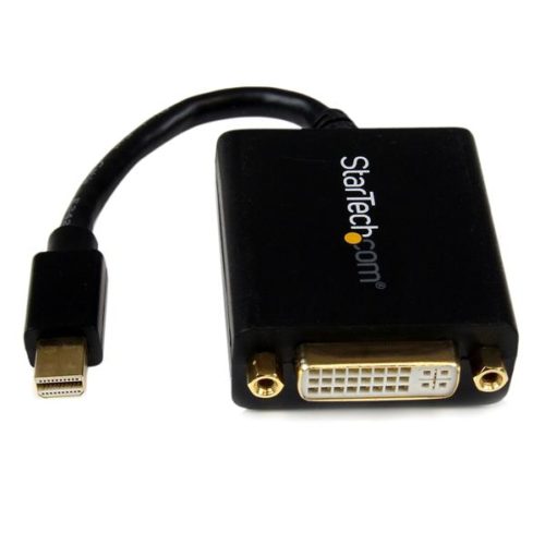 StarTech.com MDP2DVI Adaptador Mini DisplayPort Macho - DVI-D Hembra, Negro MINI DISPLAYPORT A DVI .