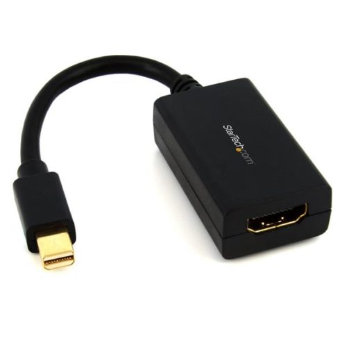 StarTech.com MDP2HDMI Adaptador Mini DisplayPort Macho - HDMI Hembra, Negro MINI DISPLAYPORT A HDMI .