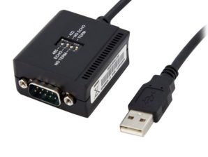 StarTech.com Cable USB - Puerto Serie Serial RS422 y 485 DB9, 1.8 Metros, Negro RS422 485 DB9 RETENCION PUERTO COM