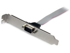 ADAPTADOR DE BRACKET SERIAL DB9 RS232 A IDC10 DE TARJETA MAD.E