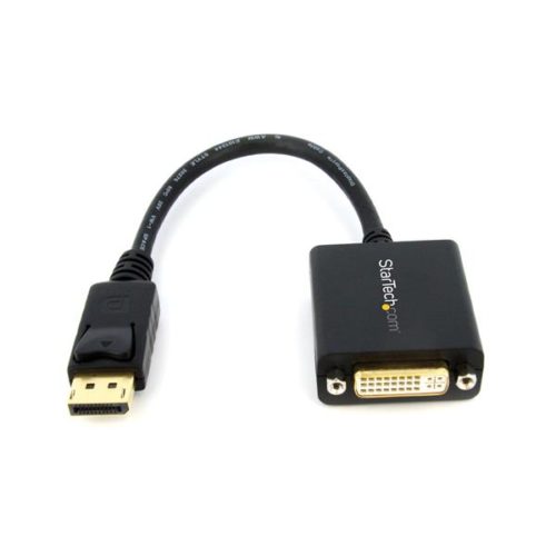 StarTech.com Cable DisplayPort Macho - DVI Hembra, 15cm, Negro DISPLAYPORT A DVI HEMBRA 1920X12.0