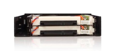 RACK MOVIL BACKPLANE 2 DISCOS DURO SATA 2.5 SIN BANDEJA BAHIA 3.5