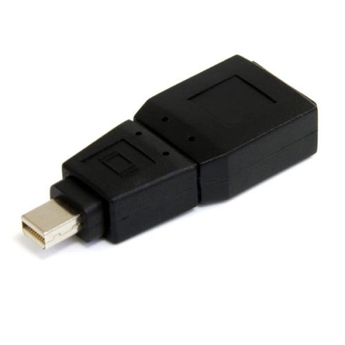 Startech.com Adaptador Convertidor Mini DisplayPort Macho - DisplayPort Hembra, Negro DISPLAYPORT MACHO A HEMBRA .