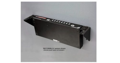 SOPORTE ACERO RACK EQUIPOS MONTAJE VERTICAL EN PARED 1U 19 .
