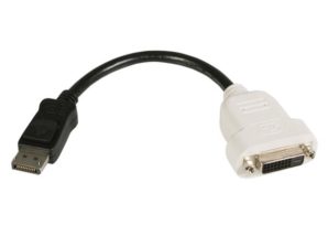 StarTech.com Cable DisplayPort Macho - DVI-I Hembra, 24cm, Negro DP DISPLAYPORT A DVI 1920X1200 .