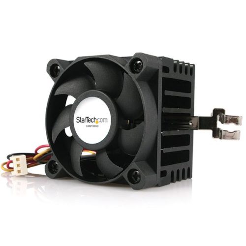 Disipador CPU StarTech.com FANP1003LD, 50mm, 4500RPM, Negro CON DISIPADOR SOCKET 7/370 LP4 T.3