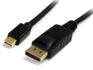 StarTech.com Cable mini DisplayPort Macho - DisplayPort Macho, 1.8 Metros, Negro 4K 1.2 A DISPLAYPORT NEGRO